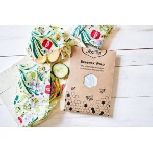 Beeswax Food Wraps Reuseable 12 Pack Eco Sustainable Food Storage Wraps